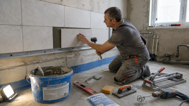 ukladka keramicheskoj plitki svoimi rukami instrukcija d78c1578